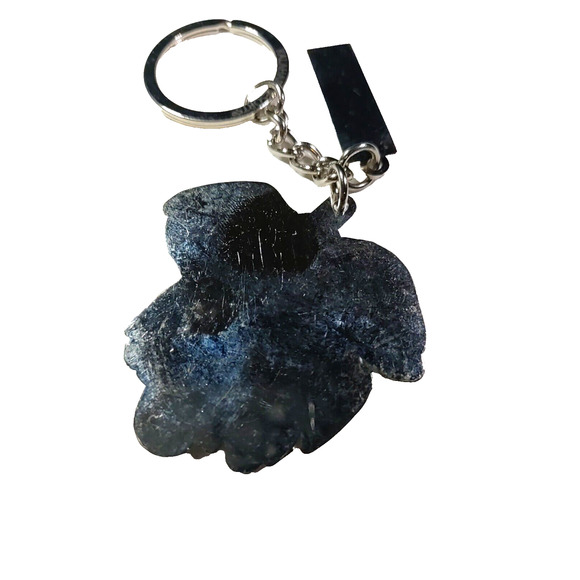 Kalahari Resorts Elephant Silver Tone Pink Yellow Blue Keychain - Picture 5 of 5